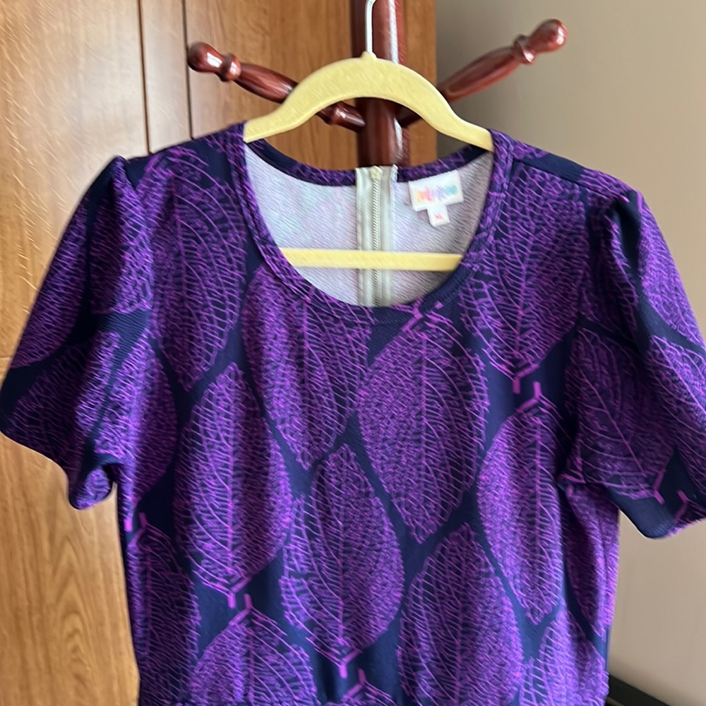 Bright & Colorful LuLaRoe Amelia Skater Dress with POCKETS - XL